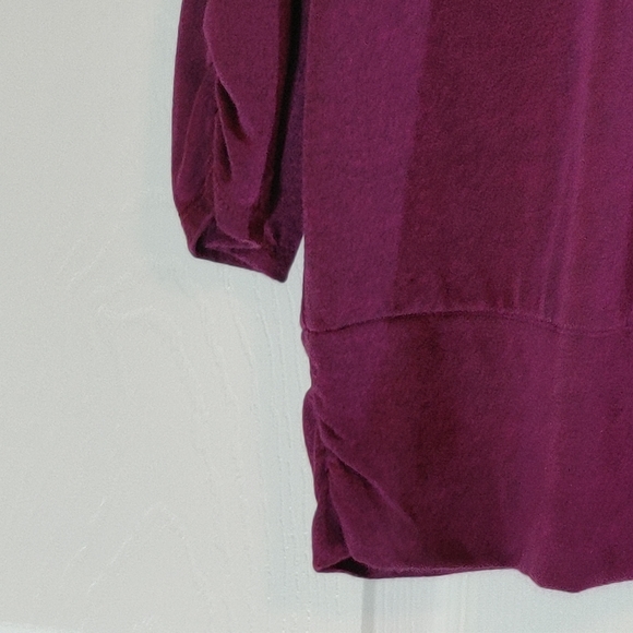 NWOT Apt. 9 ruched knit blouse, size XL - Picture 3 of 6